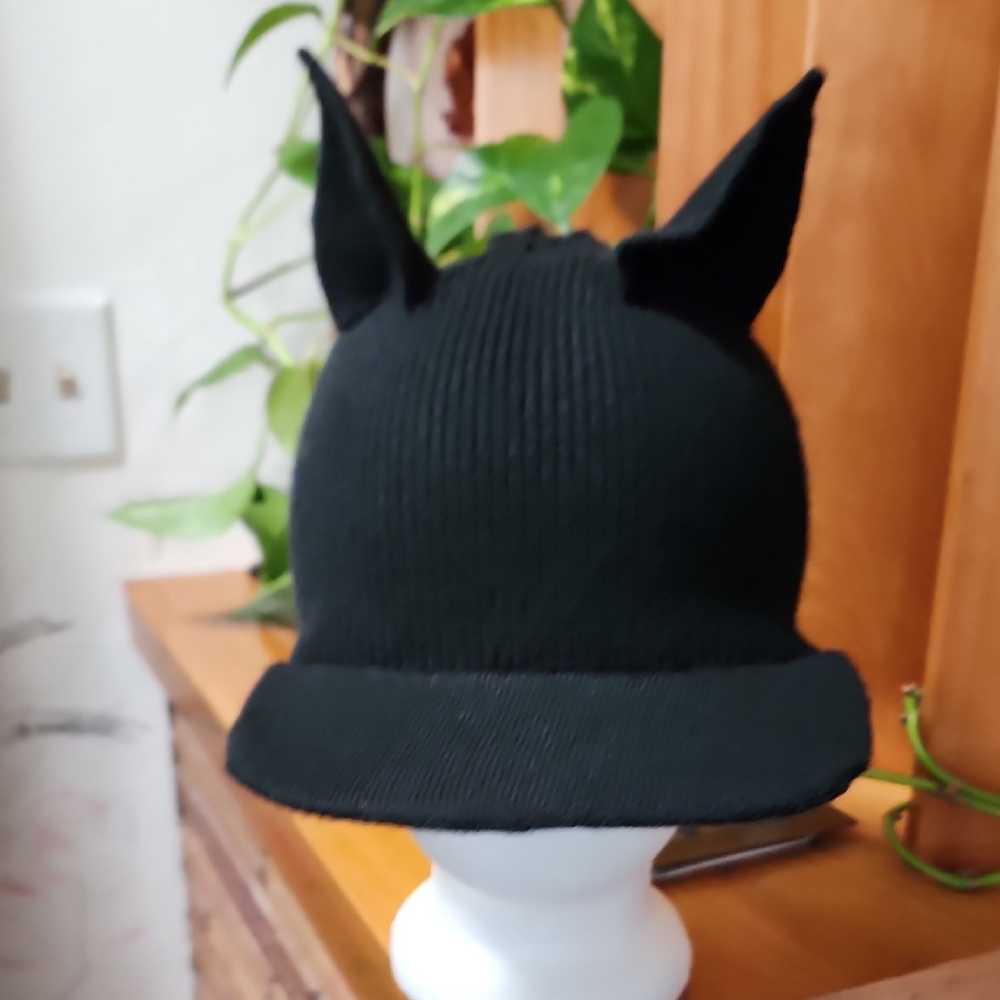 Super Cool Black Cat Ear Baseball Cap